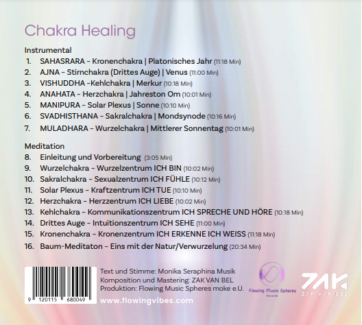 Chakra Healing - micro SD Karte